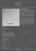 Load image into Gallery viewer, Native Lunch/Dessert Plate - Birch set of 2
