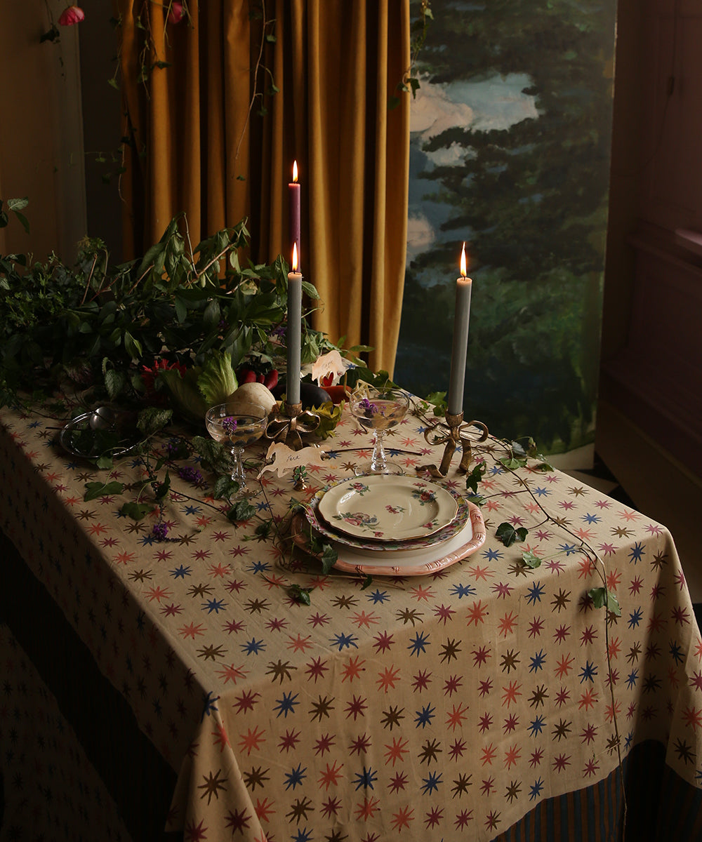 Noa Star Table Throw in Tote Bag