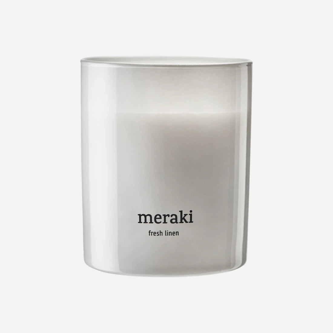 Scented candle, Fresh linen