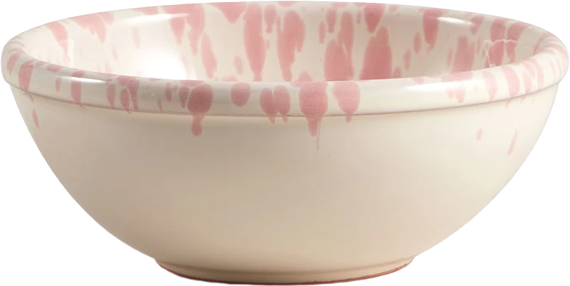 Spruzzi rosa skål 19 cm