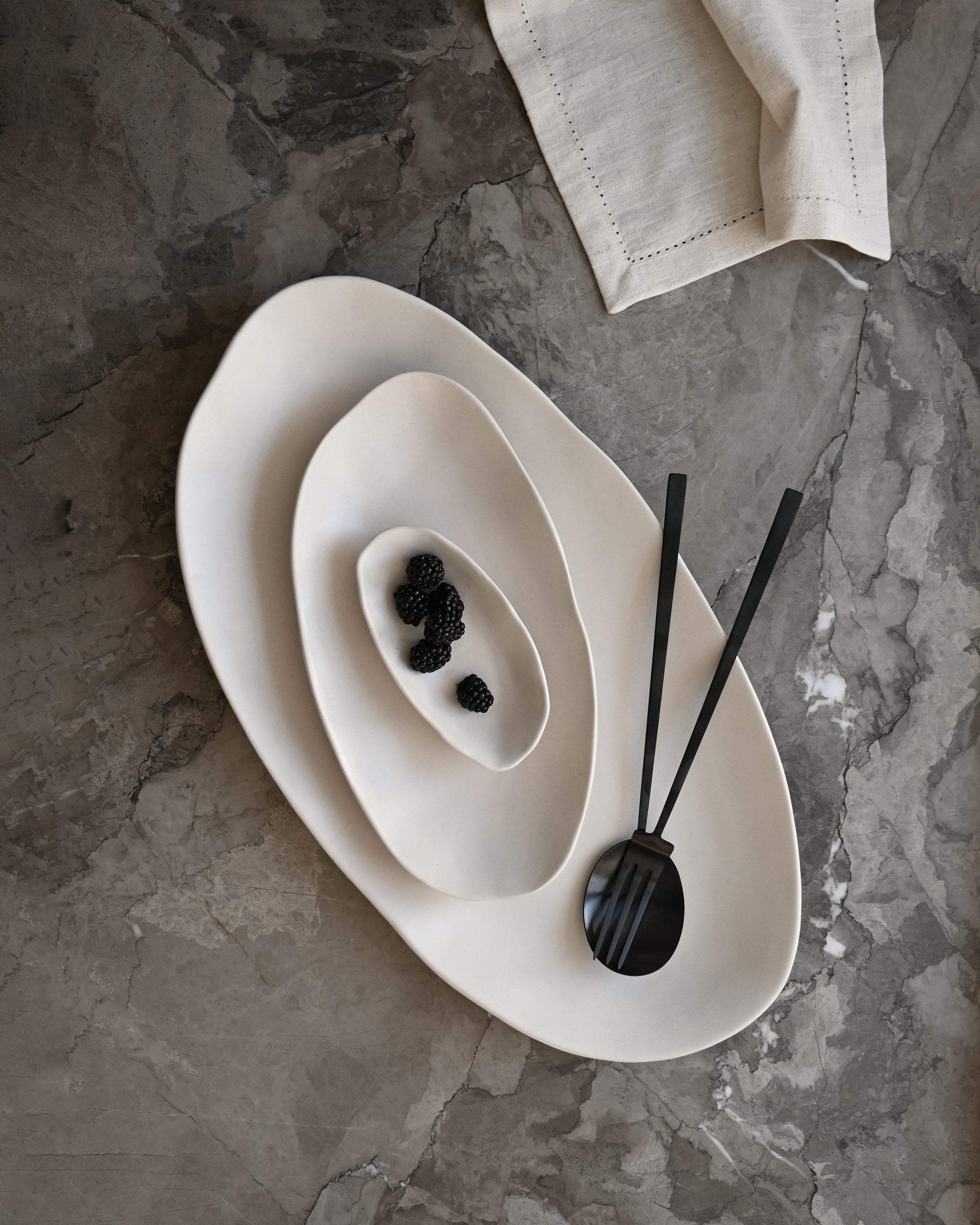 Native Oval tray - Big Birch