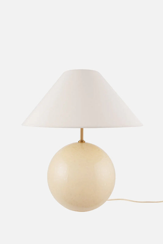 Bordslampa creme