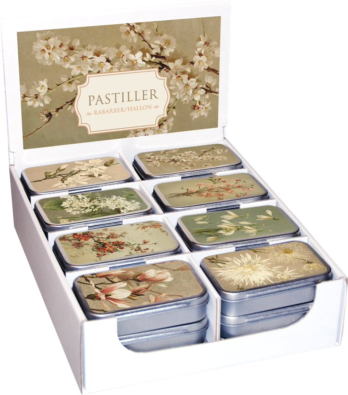 Pastiller Rabarber & hallon kommer snart