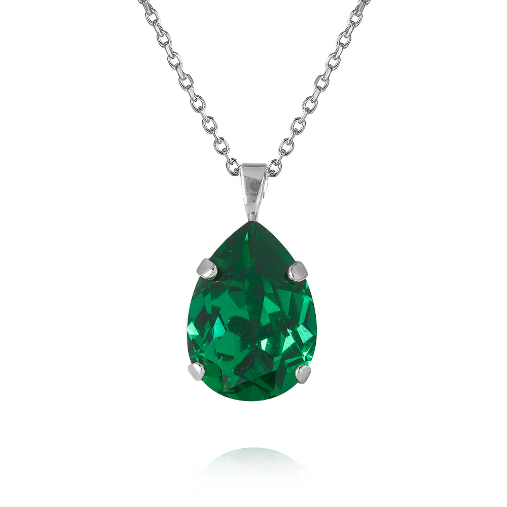 MINI DROP NECKLACE / MAJESTIC GREEN