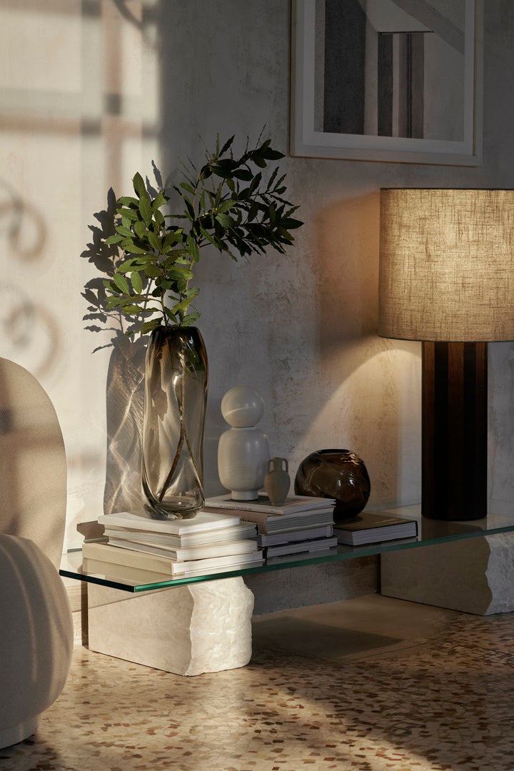 Mineral Display Table - Bianco Curia