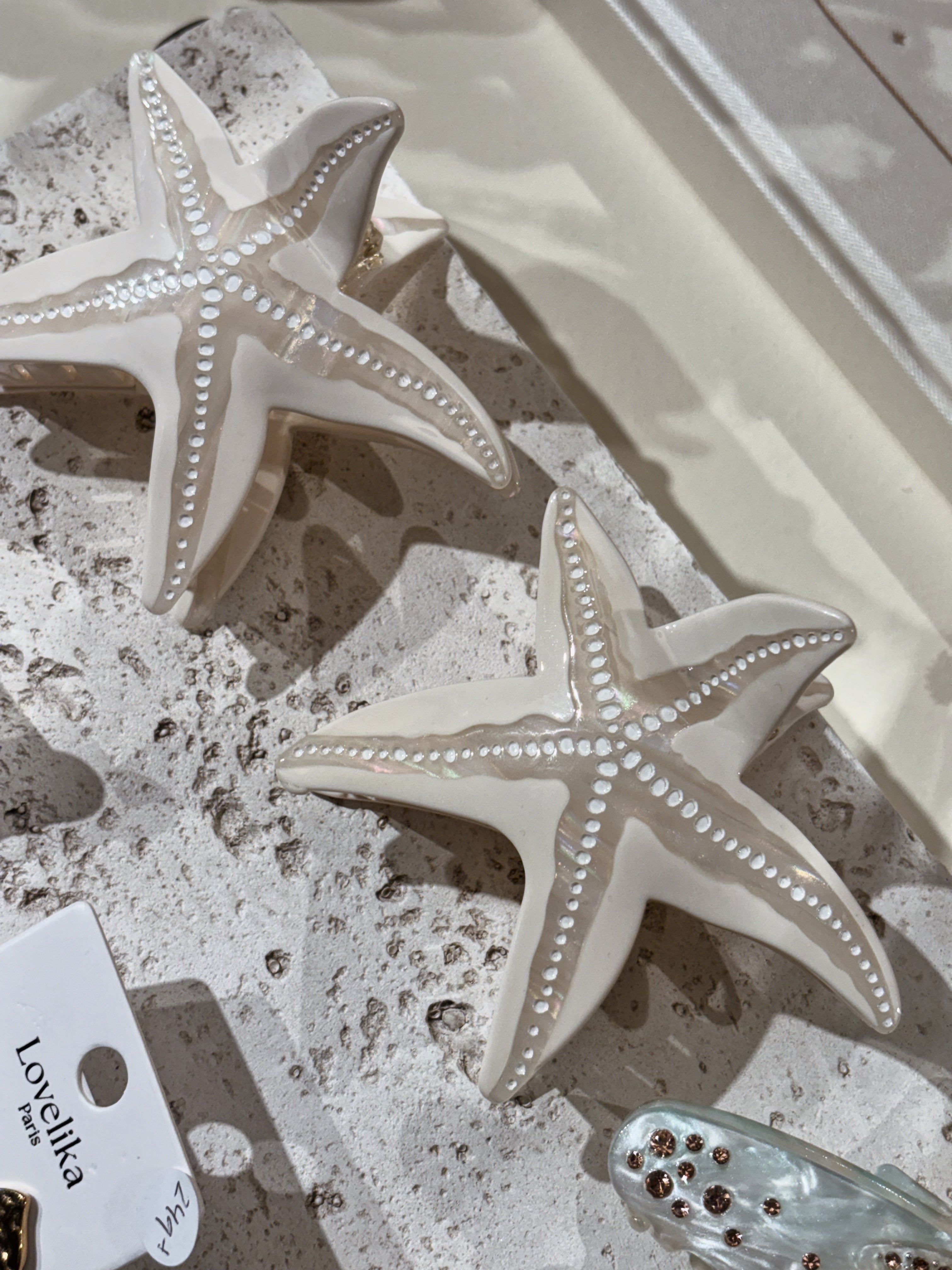 Luxe Seastar hårklämma