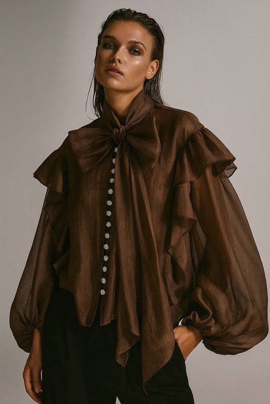 Dreamblouse Brun