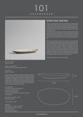 Load image into Gallery viewer, Native Oval tray - Big Birch
