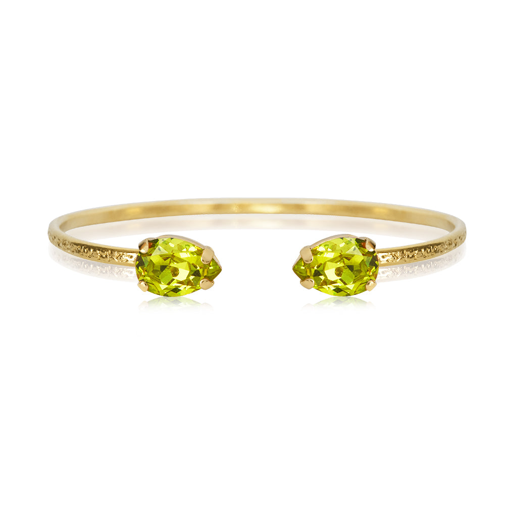 PETITE DROP BRACELET GOLD CITRUS GREEN