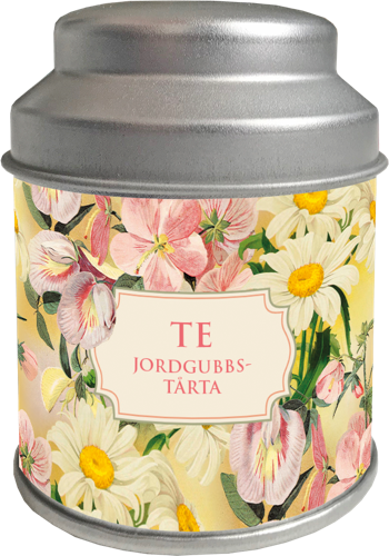 Te Jordgubbstårta snart i lager