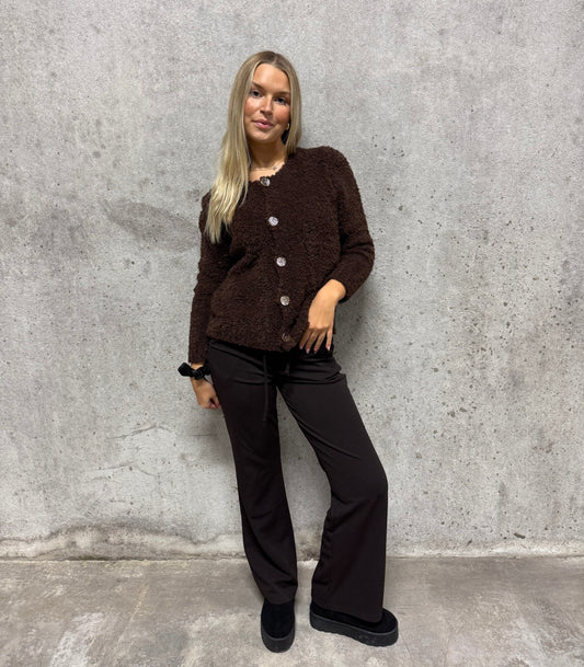 Juliette lång ärm Espresso