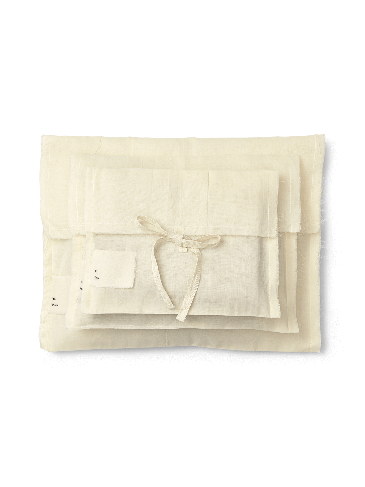 Giftbags - Set of 3 - Natural