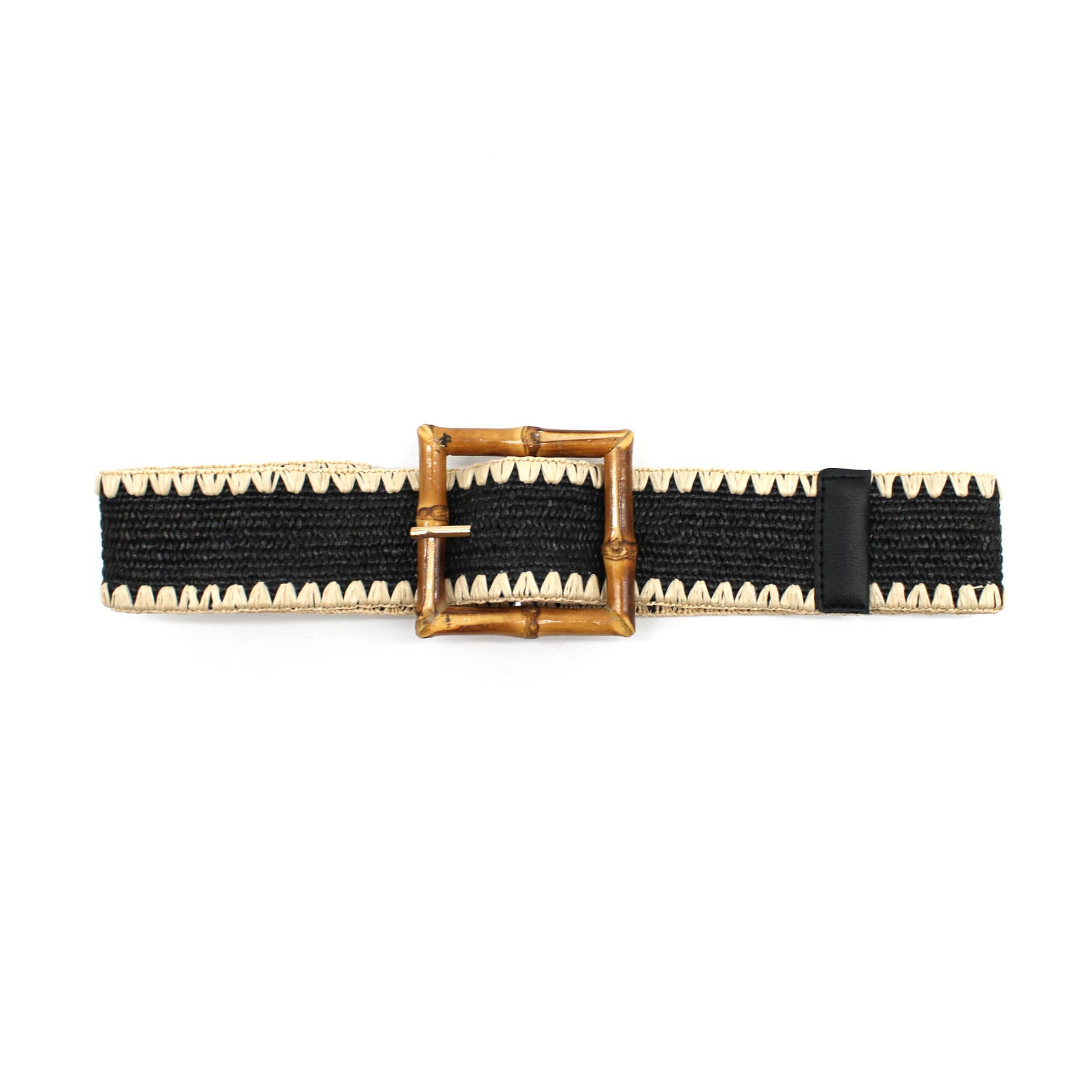 Bohemisk Bambubälte: Svart