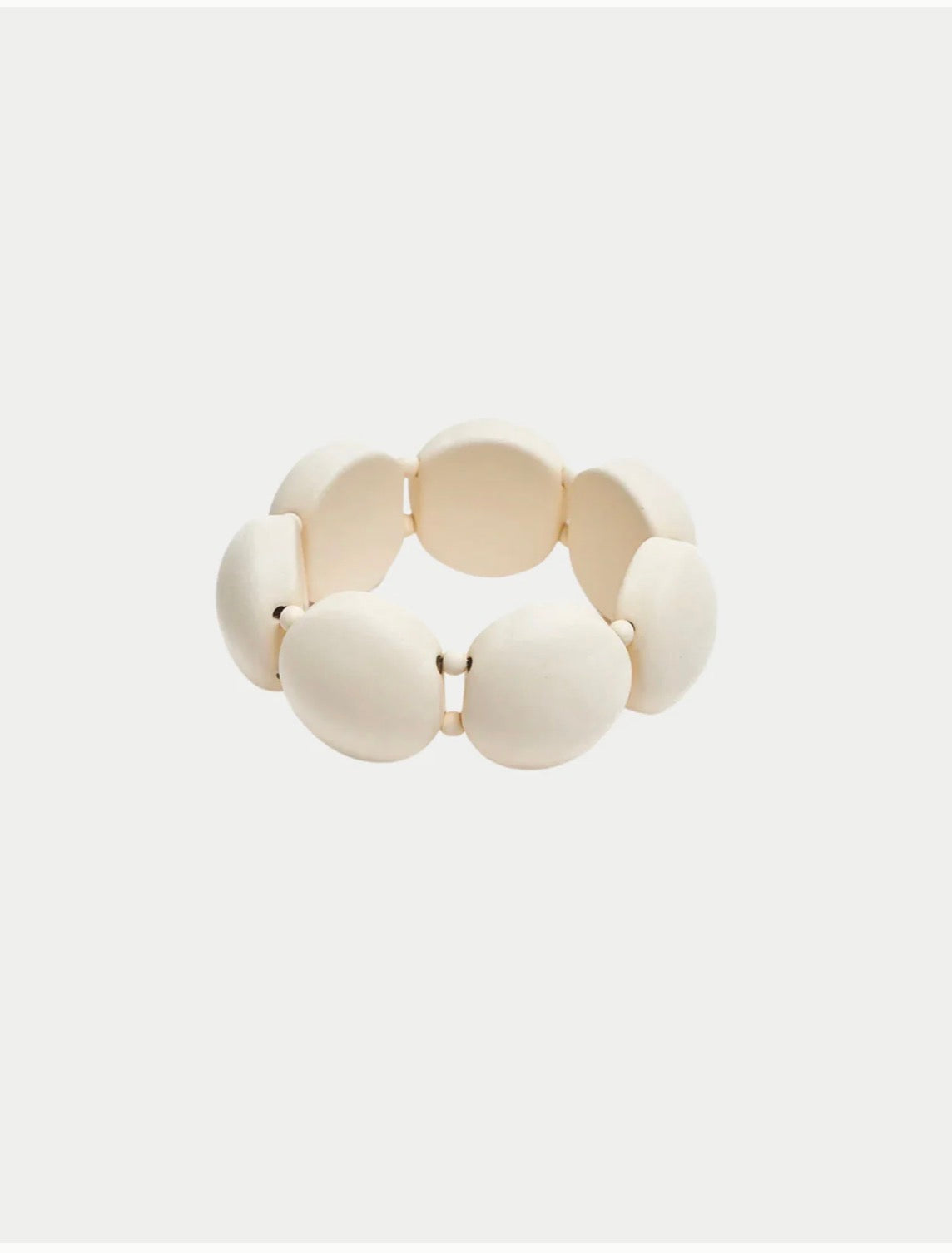 Big Elastic Bracelet Creme
