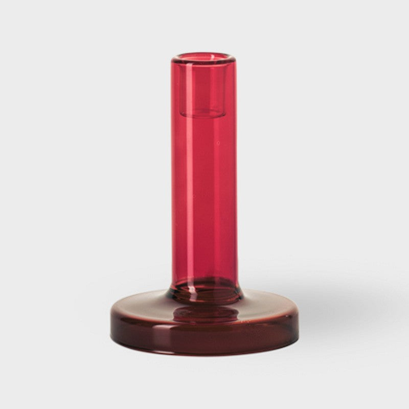 Candle holder Red/Burgundy
