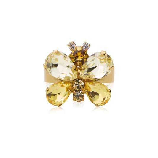 BUTTERFLY RING / YELLOW COMBO