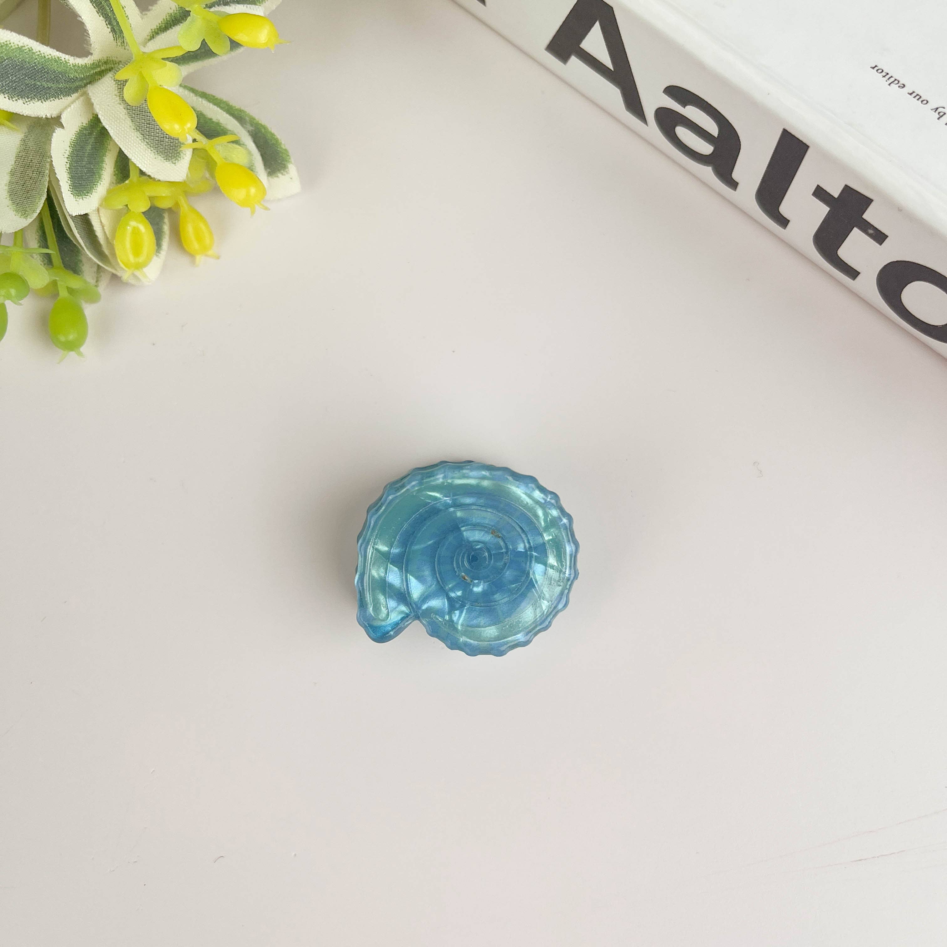 Blue Shell liten hårklämma