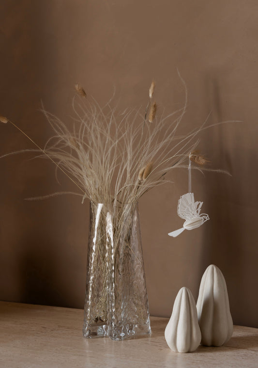 Paper birds vit 2 st