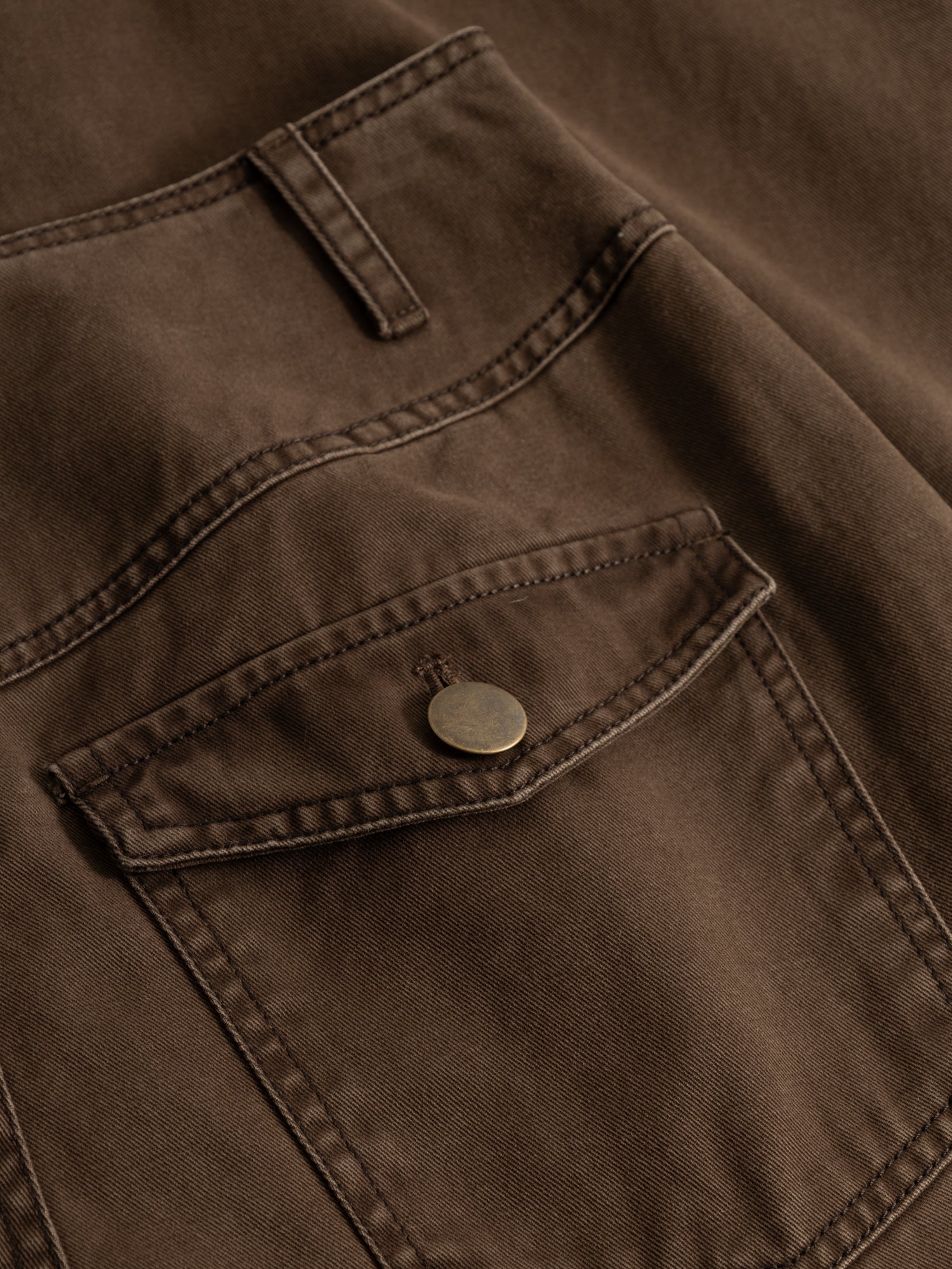 N-Maribella MW Pants Cocoa Brown