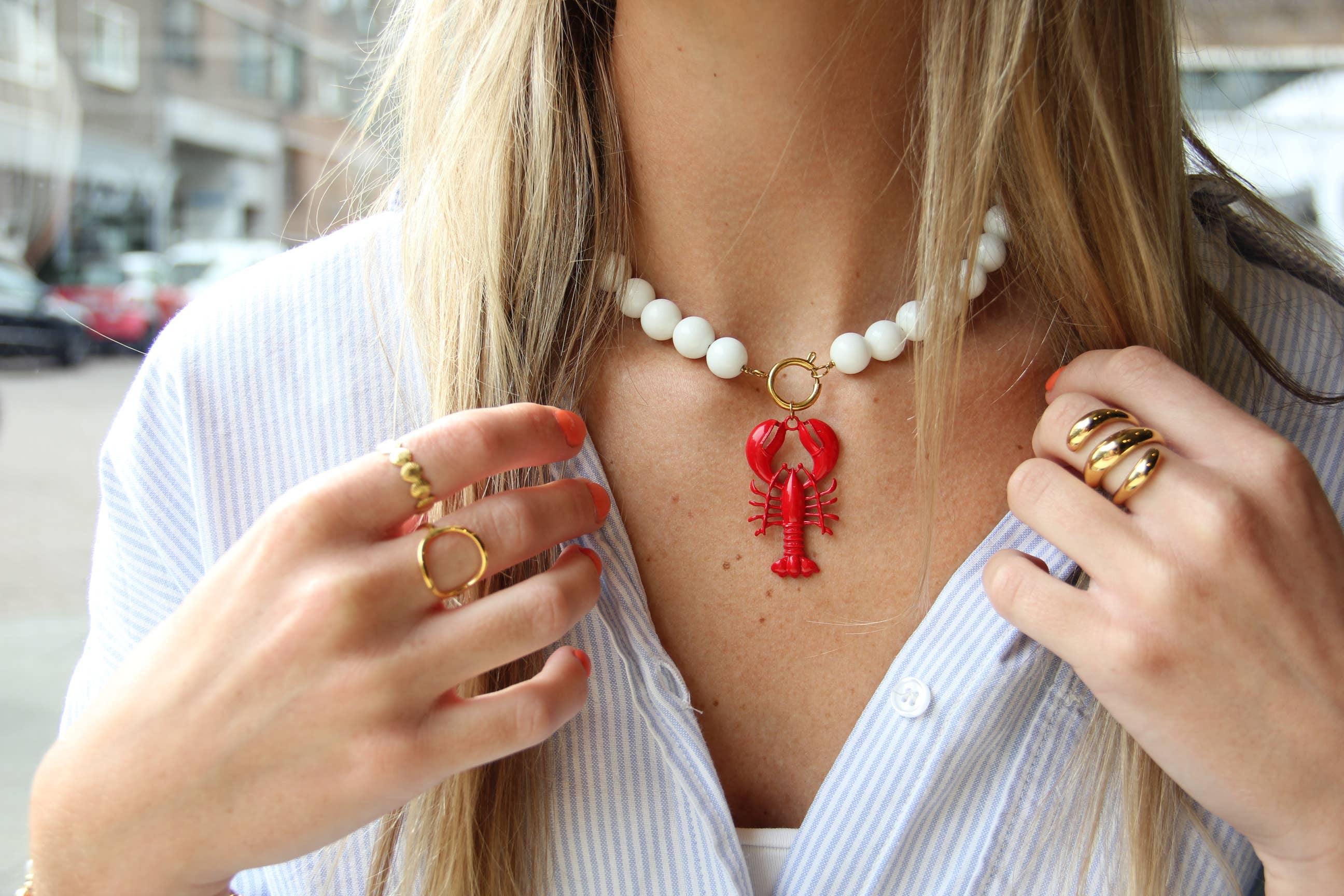 Hummer XL-berlock (hänge för XL-pärlhalsband)