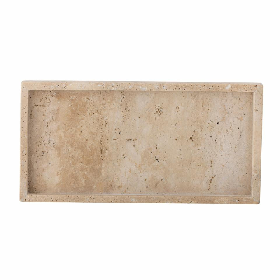 Majsa Tray, Nature, Travertine