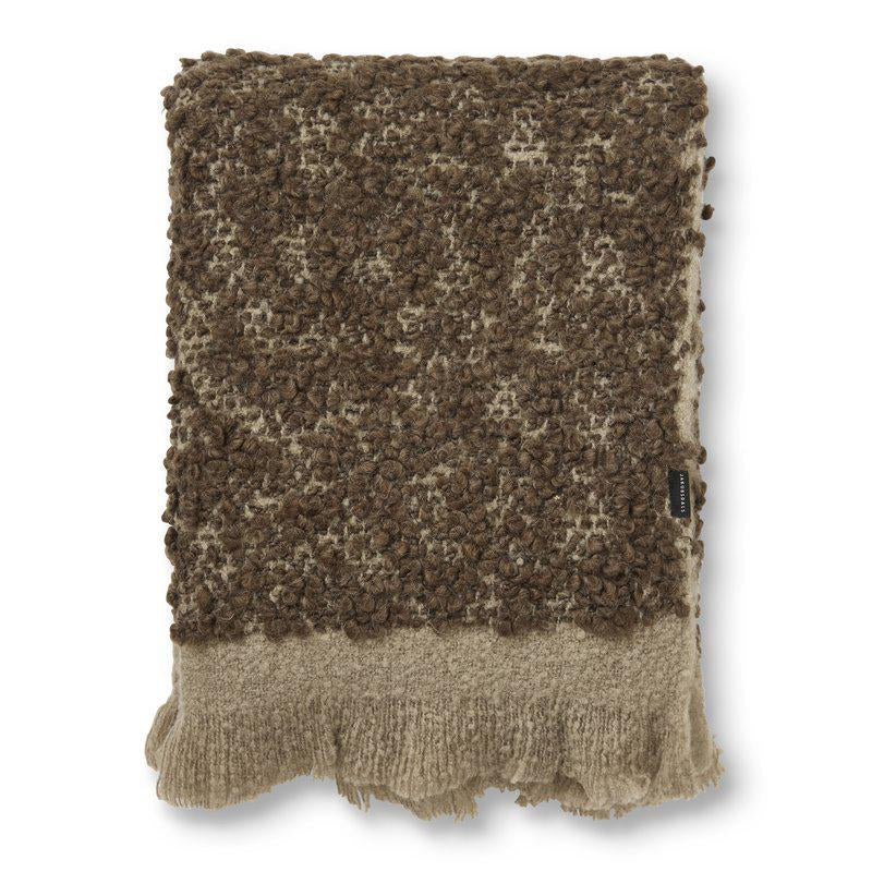 Boucle mohair Throw