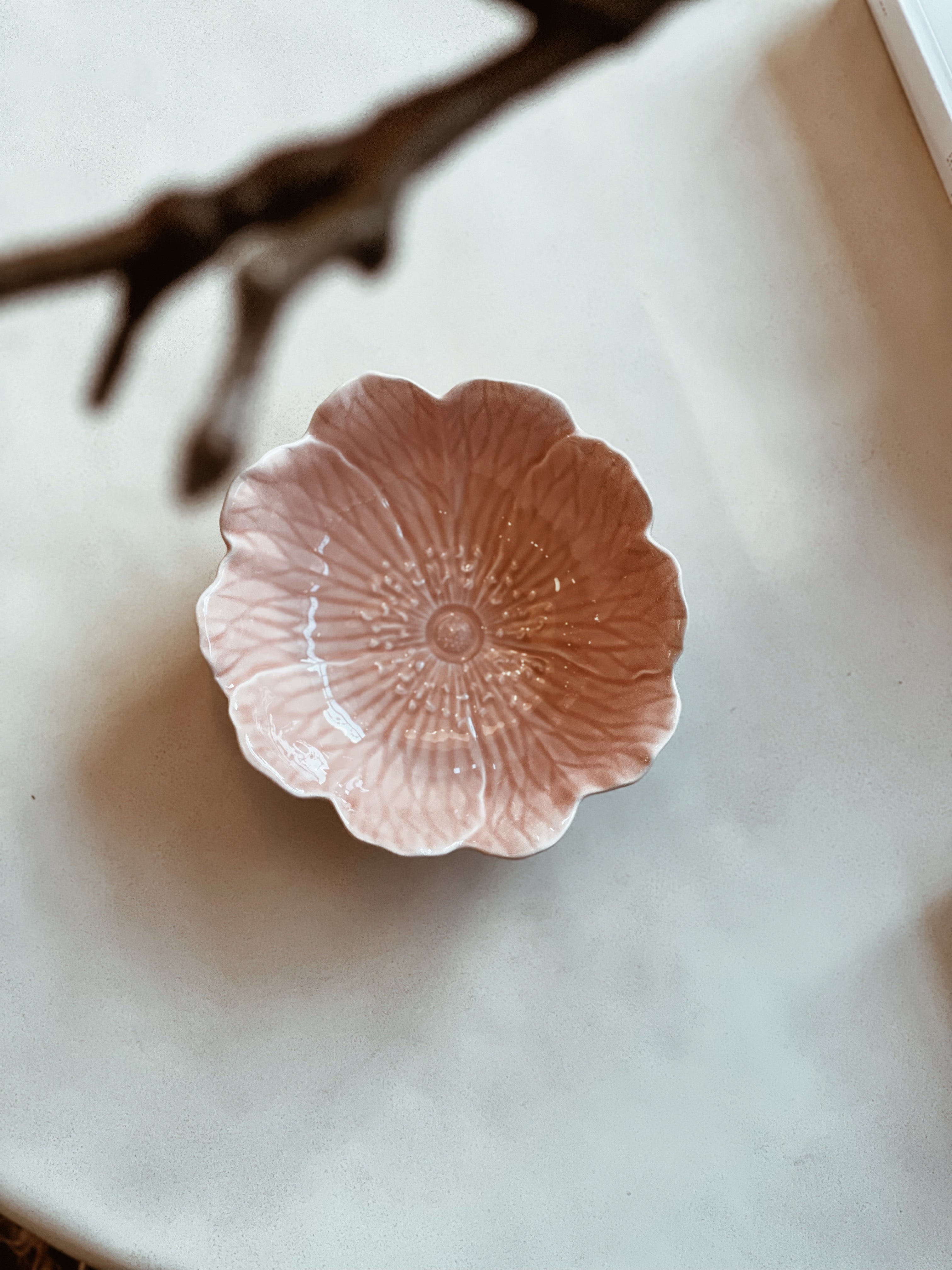 Flora skål rosa 17cm