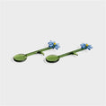 Load image into Gallery viewer, Spoon flora blue set of 2
