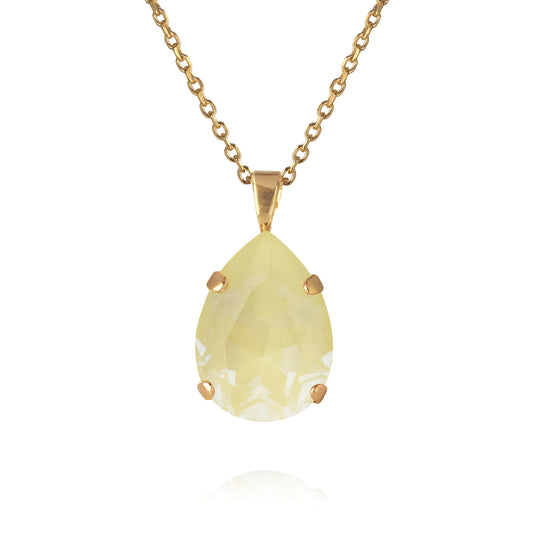 MINI DROP NECKLACE / SOFT YELLOW GOLD