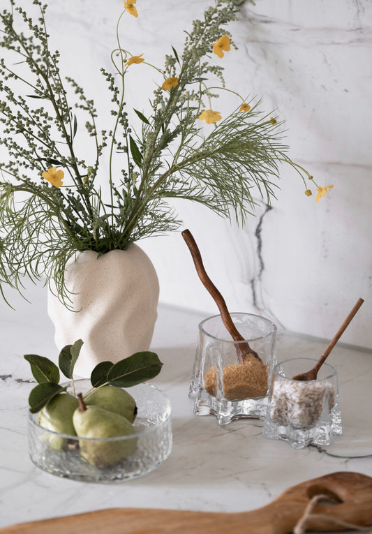 Gry ljuslykta Medium Clear