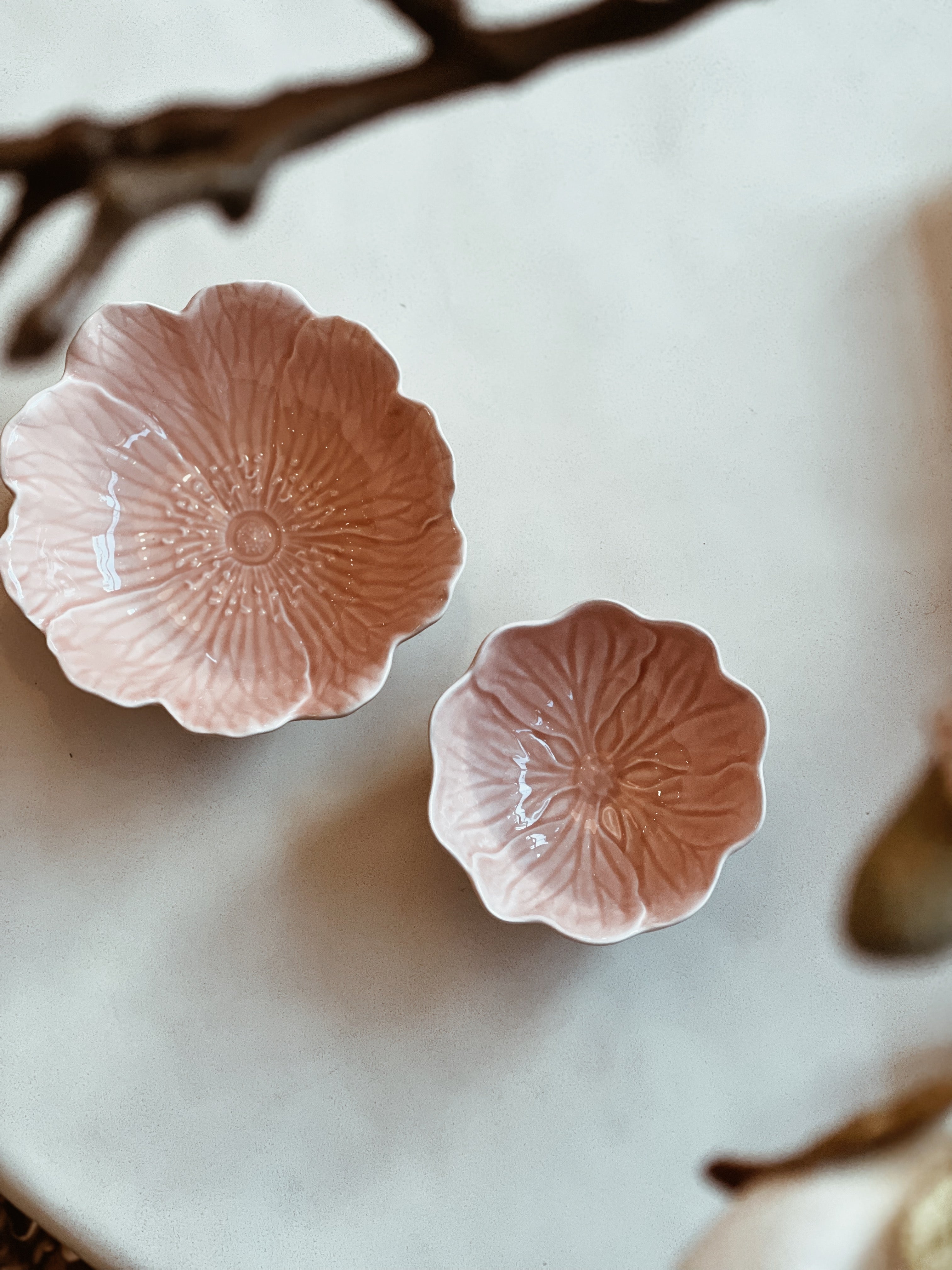 Flora skål rosa 17cm