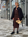 Load image into Gallery viewer, Anna set Cardigan + Dress  chokolate
