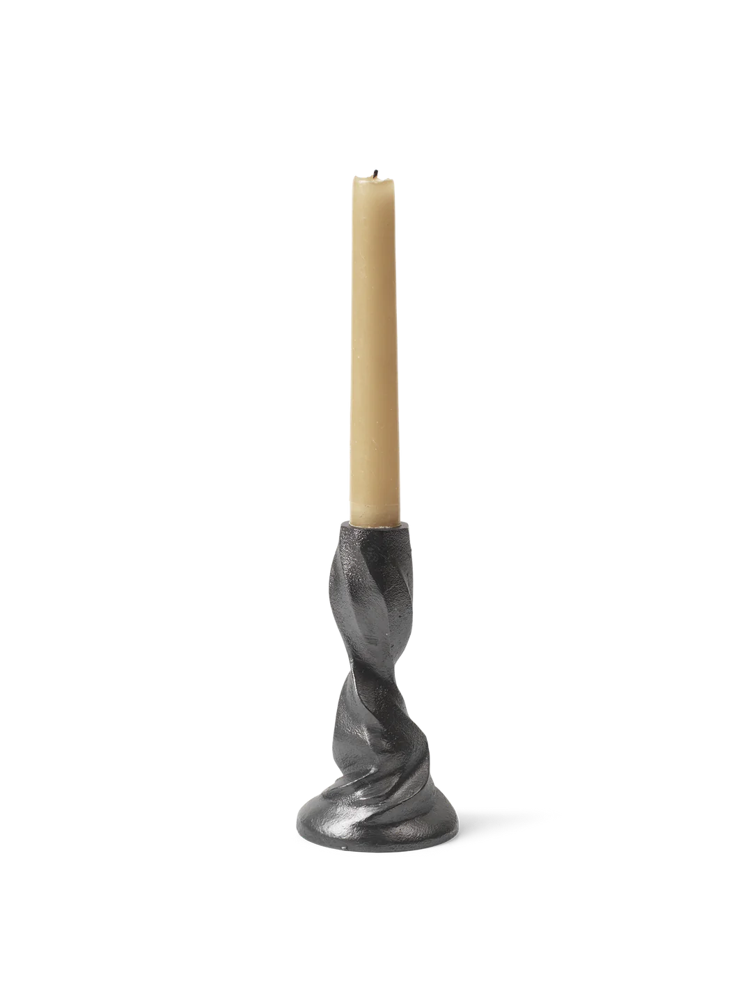 Ferm Living Gale Candle Holder - H13 - Blackened Aluminium