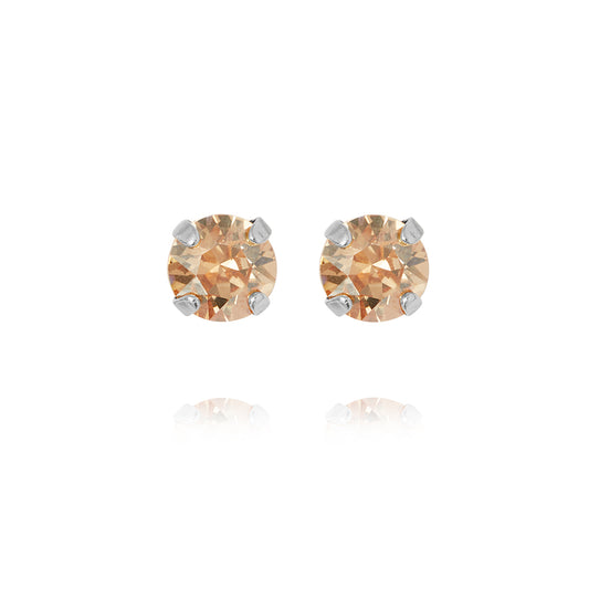 MINI STUD EARRINGSRHODIUM GOLDEN SHADOW