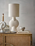 Load image into Gallery viewer, Sergio Table lamp, Nature, Stoneware
