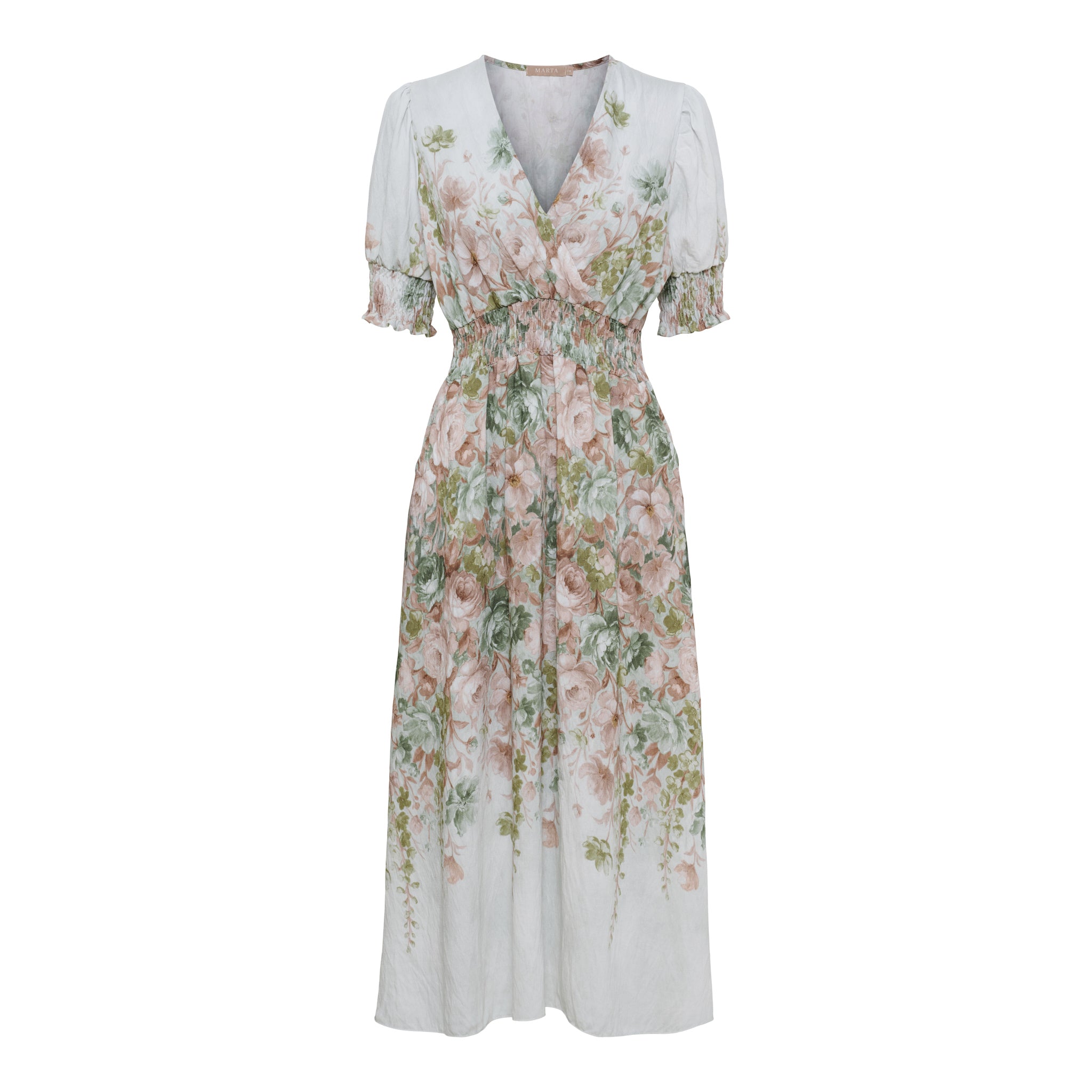 MdcLydia Dress grön/Rosa