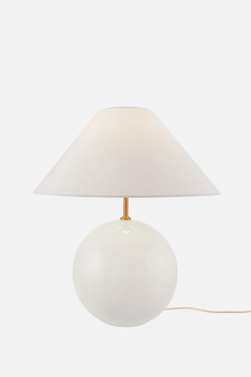 Bordslampa vit