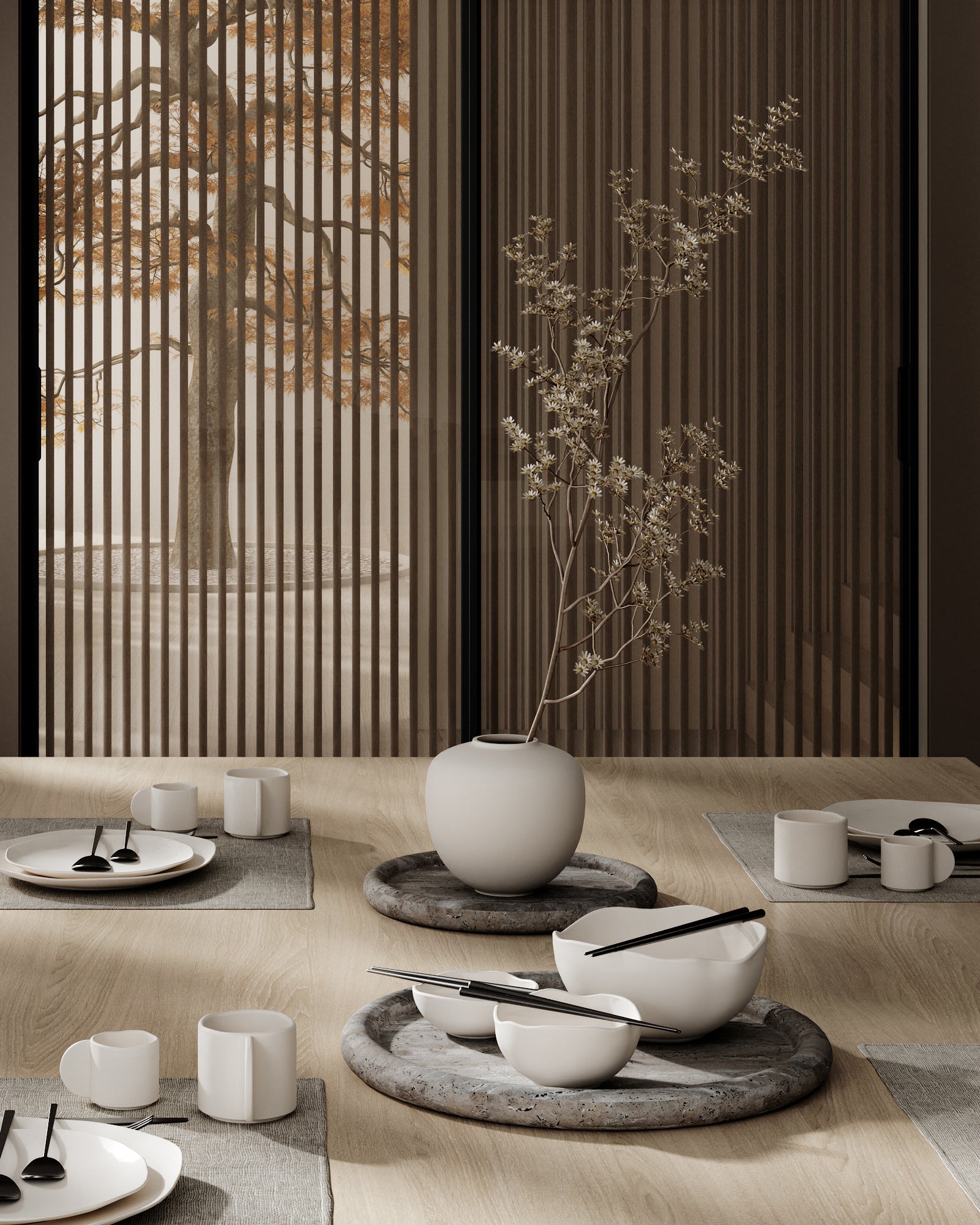 Native Bowl, Mini - Birch set of 2