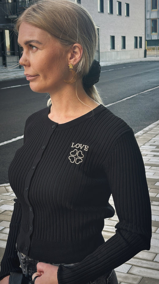 Love Cardigan Black