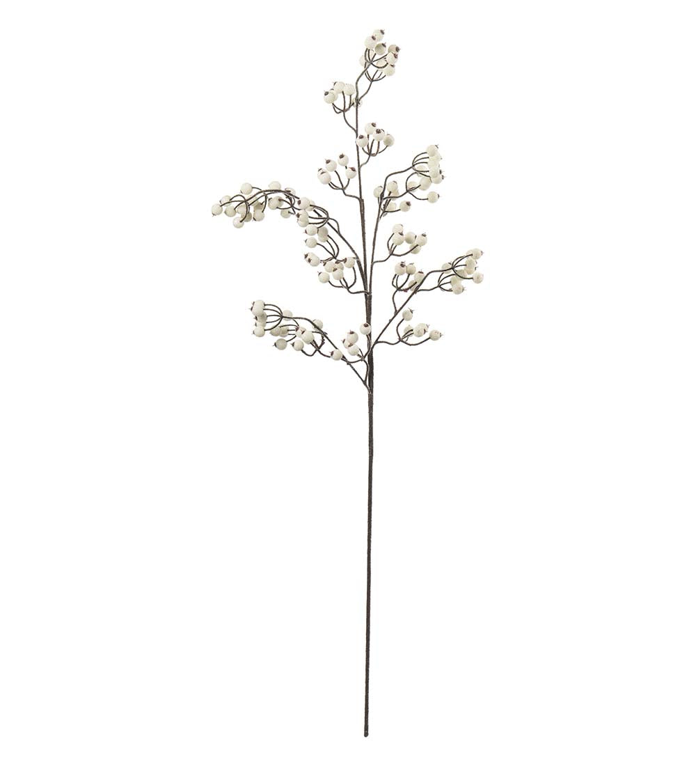 Bärkvist med is vit 90 cm