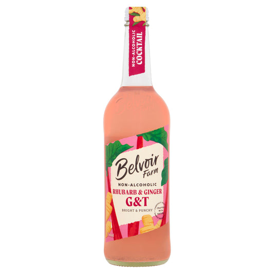 Rabarber & Ingefära G&T Mocktail 750ml