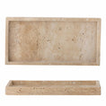 Load image into Gallery viewer, Majsa Tray, Nature, Travertine
