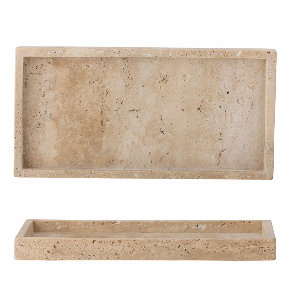 Majsa Tray, Nature, Travertine