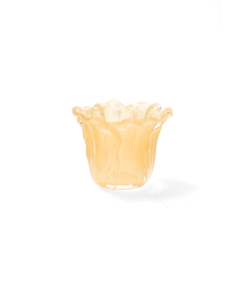 Ljuslykta Blomma Gul 8 cm