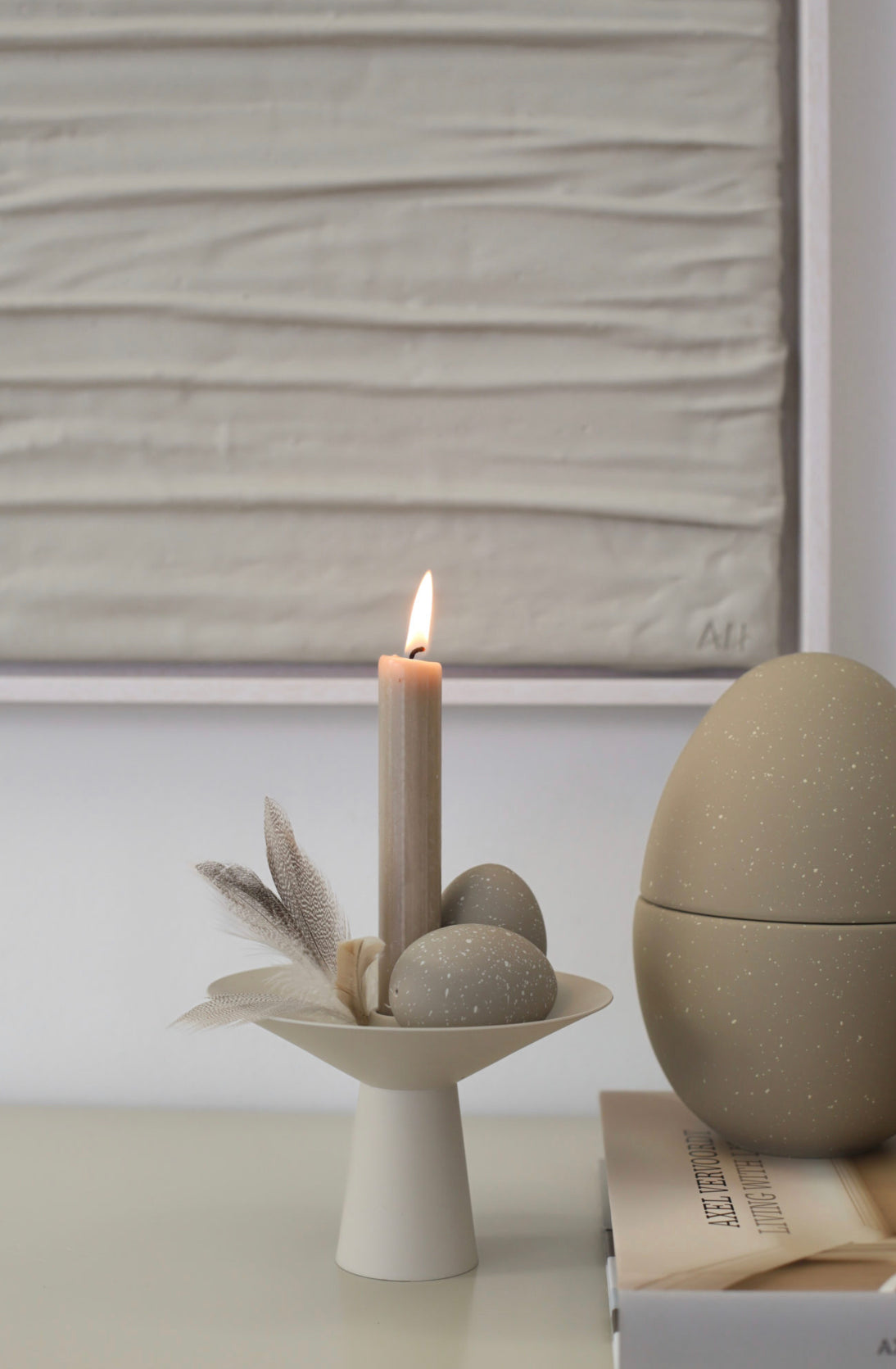 Påsk Dekorationsägg sand dots (2-pack)