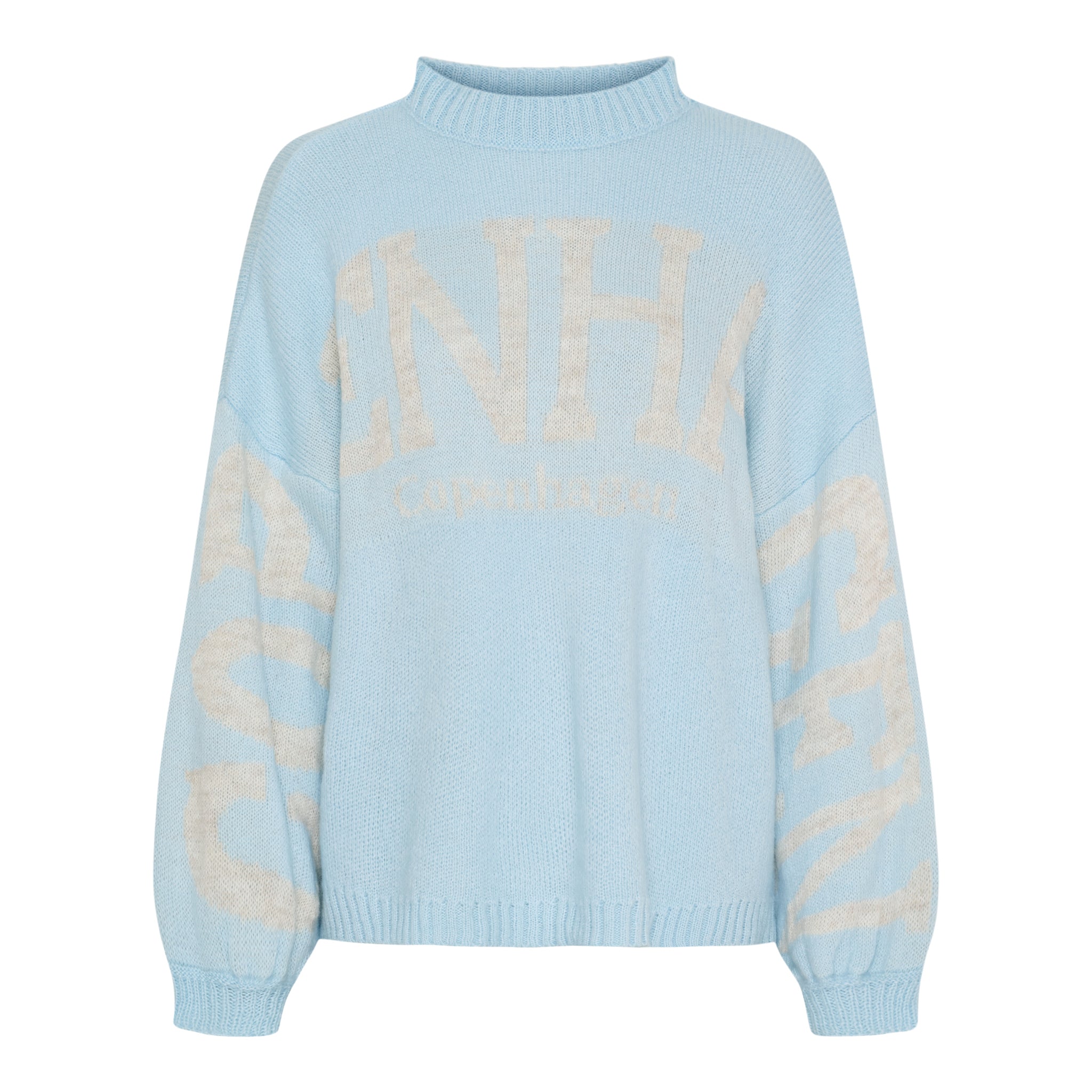 Mdc Aria Copenhagen knit Ljusblå/Beige