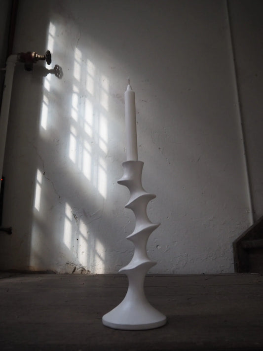 Seklet White Candleholder M