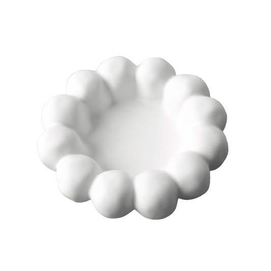Bright Plate - white