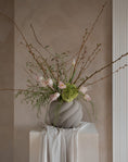 Load image into Gallery viewer, Twist Ball Vase 20cm Sand
