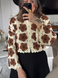 Load image into Gallery viewer, Eila virkad kofta Camel
